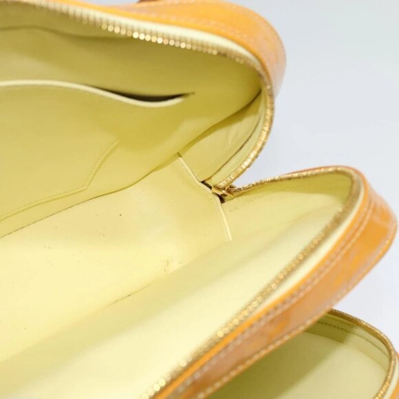 LOUIS VUITTON Monogram Vernis Marley Backpack Yellow - Picture 13 of 16